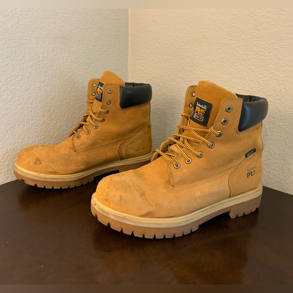Timberland Pro 6" Direct Attach Soft Toe Waterproof Work Boot Men's Size 13
